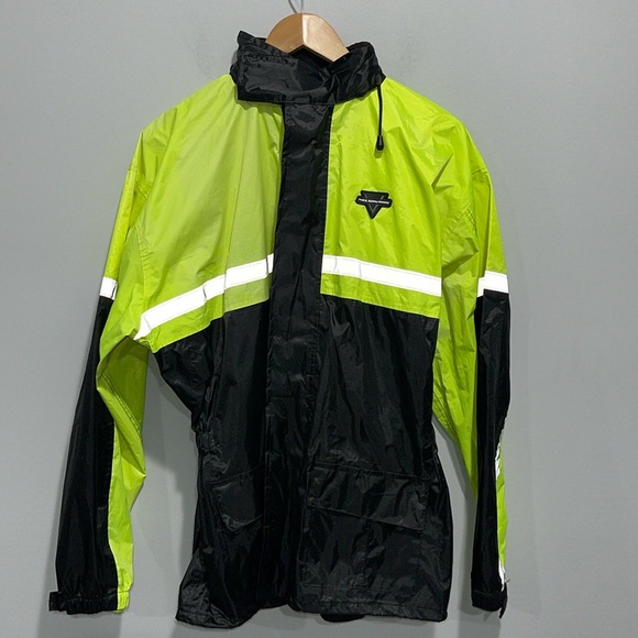 Nelson Rigg Stormrider SR 6000 waterproof windbreaker jacket size M reflective - Picture 1 of 16